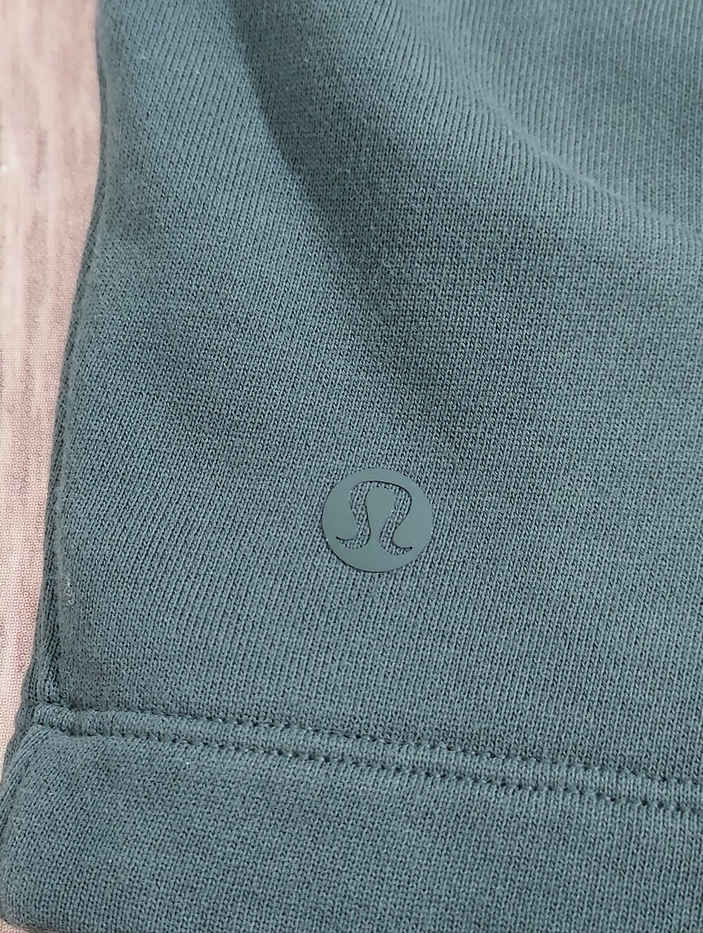 Lululemon Men's Relaxed Fit French Terry Shorts Green 9" Medium - Picture 10 of 14